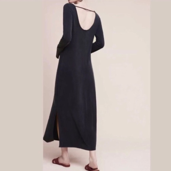 NWOT Anthropologie Eri + Ali Amelie Long Sleeve Maxi Dress - Picture 3 of 11